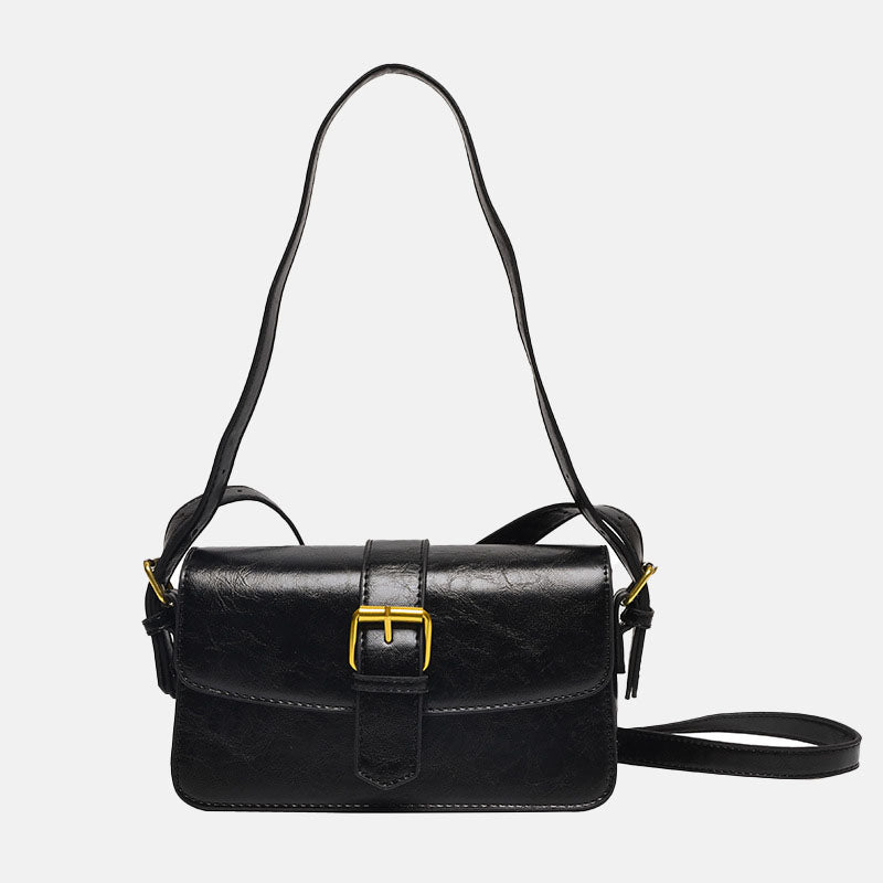 Women’s Buckle in the Middle Shoulder Messenger Bags image