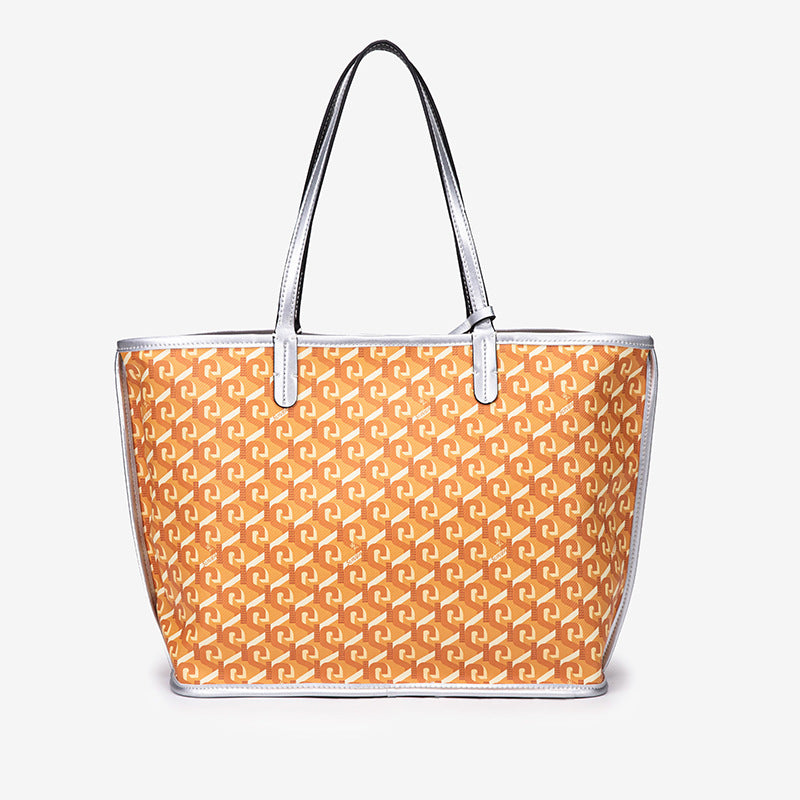 Women’s Letter Print Large Tote bags with Purse image 6
