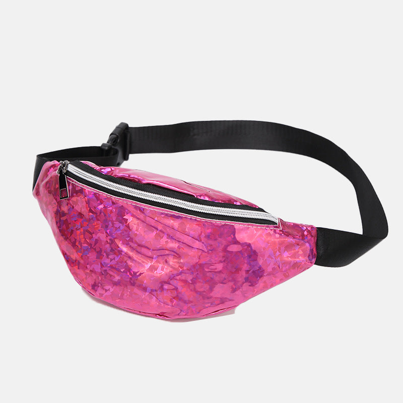 Women’s Holographic Sequined Fanny Packs Belt Bags image 4