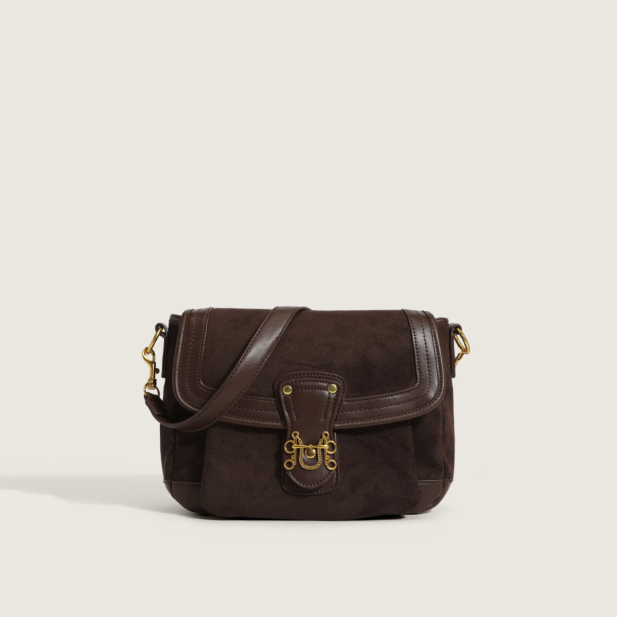 Women’s Faux Suede Messenger Bags image 5