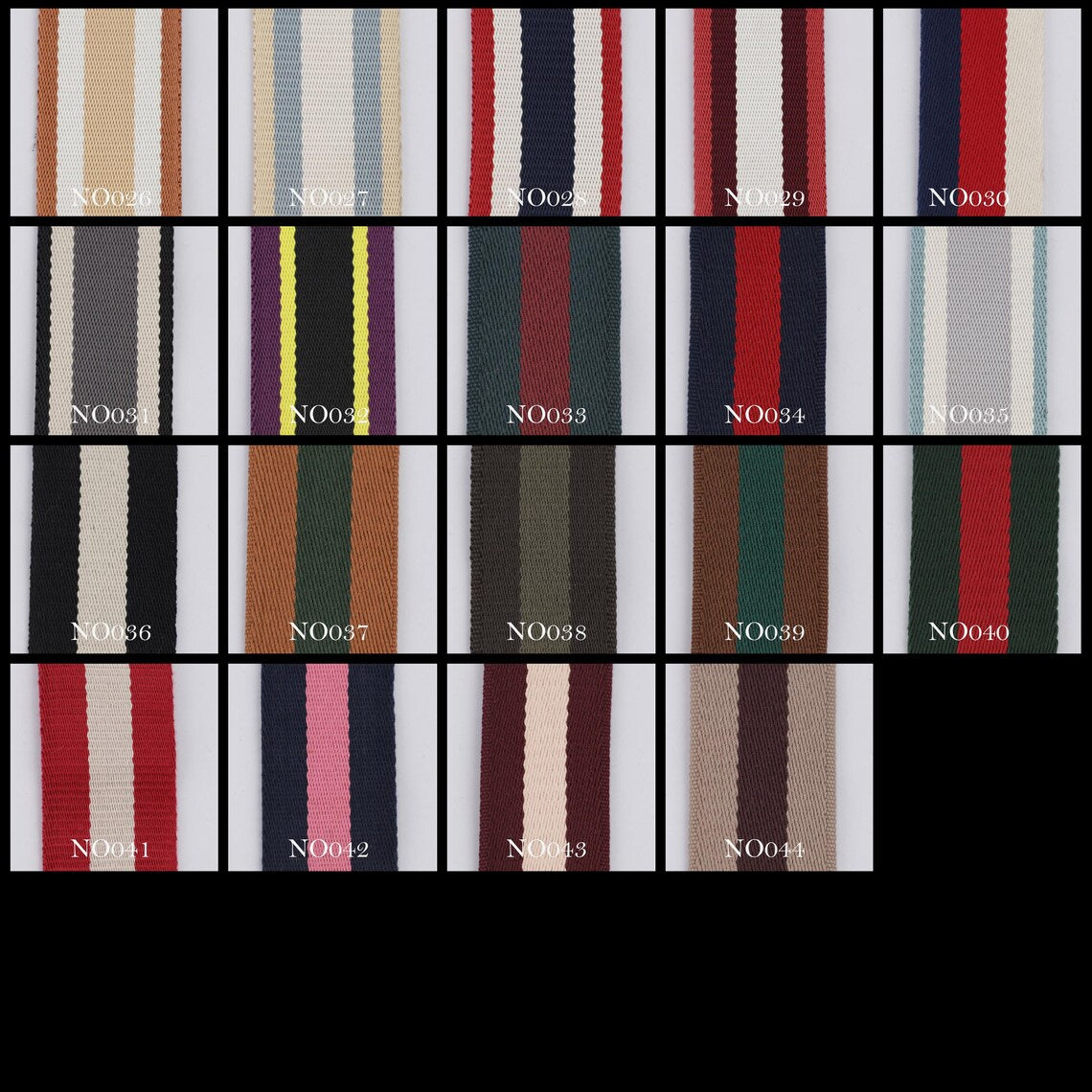 50mm Adjustable crossbody strap for Padlock Saddle Shoulder Bag Coated Canvas and Leather