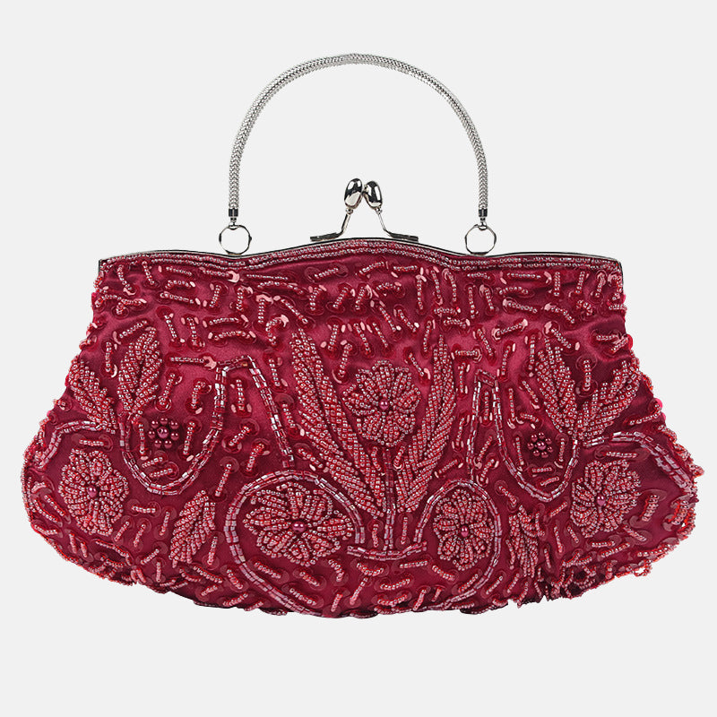 Women’s Beaded Sequined Evening Clutch Bags image 13