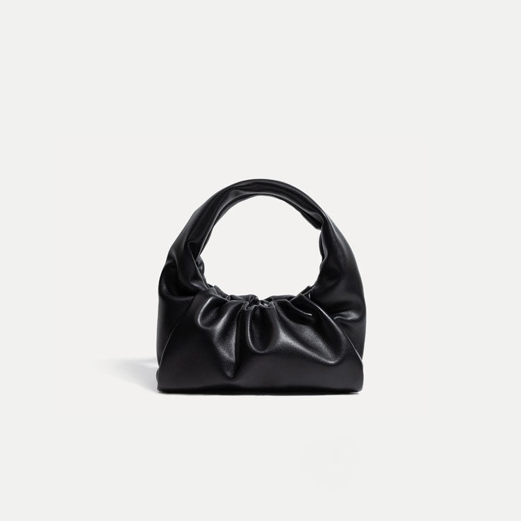 Women’s Slouchy Hand Clutch in Genuine Leather image 6