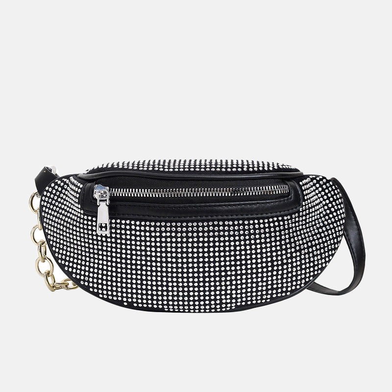 Women’s Rhinestones Chains Fanny Packs image
