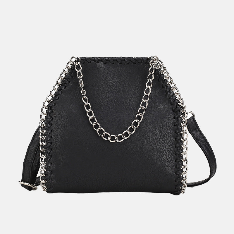 Women’s Small Chains Crossbody Bags in Vegan Leather image 6
