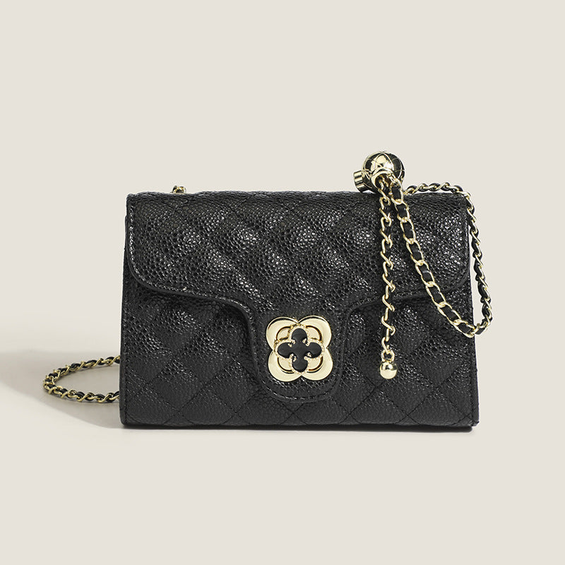 Women’s Vegan Quilted Textured Flap Crossbody Bags image 5