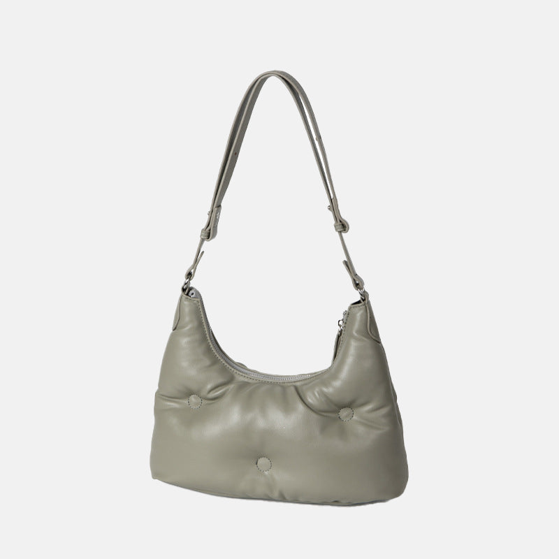 Women’s Padded Puffer Hobo Bags image 3