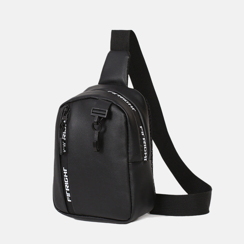 Women’s Letther Print Trim Crossbody Sling Bags image 2