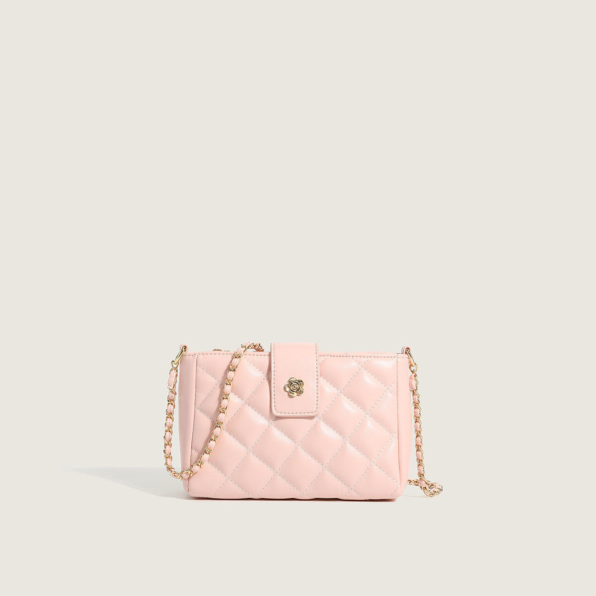 Women’s Mini Quilted None Flap Crossbody Bags image