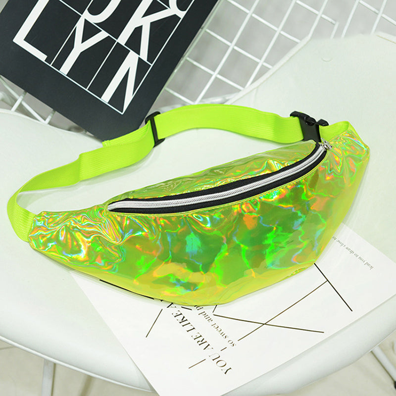 Women’s Holographic Slouchy Waist Pack Belt Bags image 2