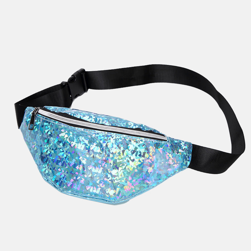 Women’s Holographic Sequined Fanny Packs Belt Bags image 5