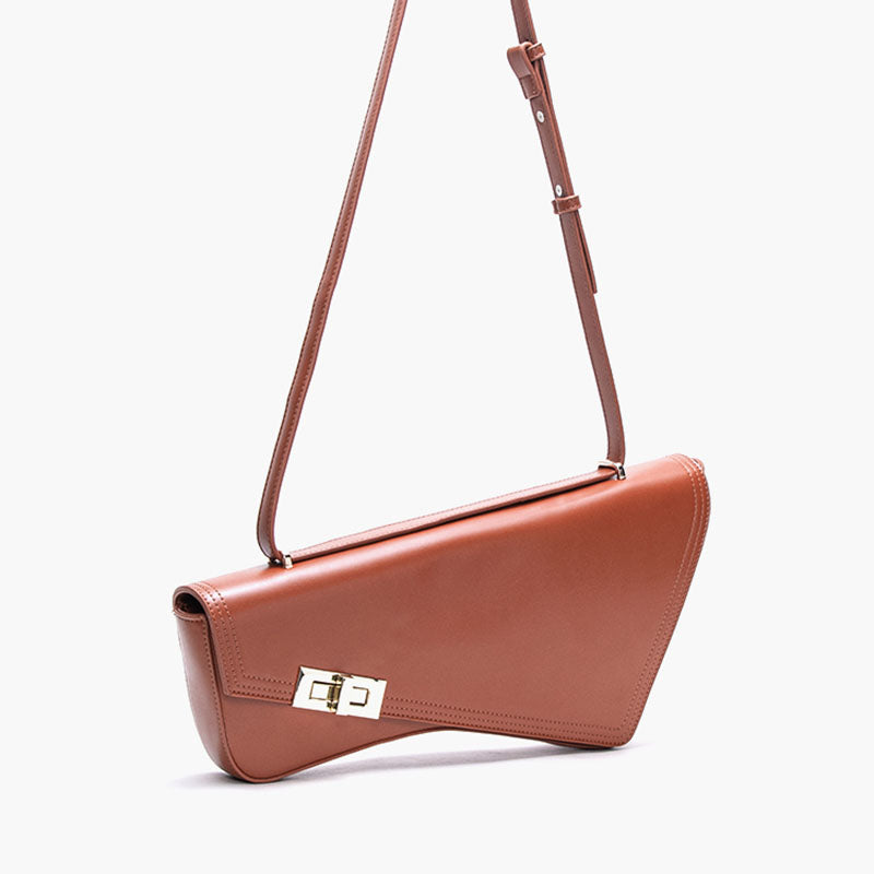 Women’s Irregular Vegan Shoulder Bags image 3
