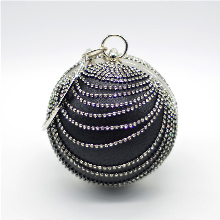 Women’s Rhinestone Chain Ball Evening Clutch image 7