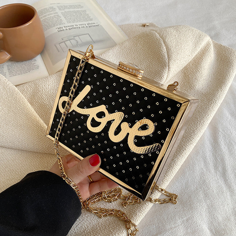 Women’s Quilted Love Small Evening Bags image 6