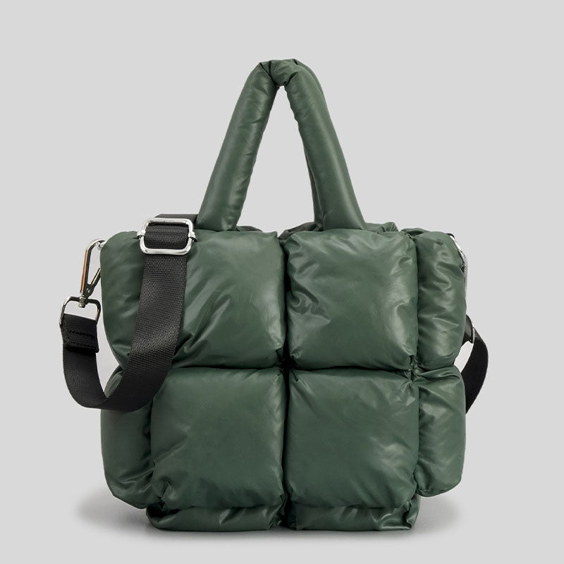 Women’s Square Padded Puffer Tote Bags image