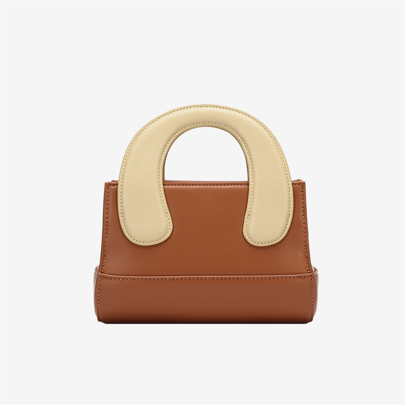 Women’s Genuine Leather Small Crossbody Clutch Bucket Bags image