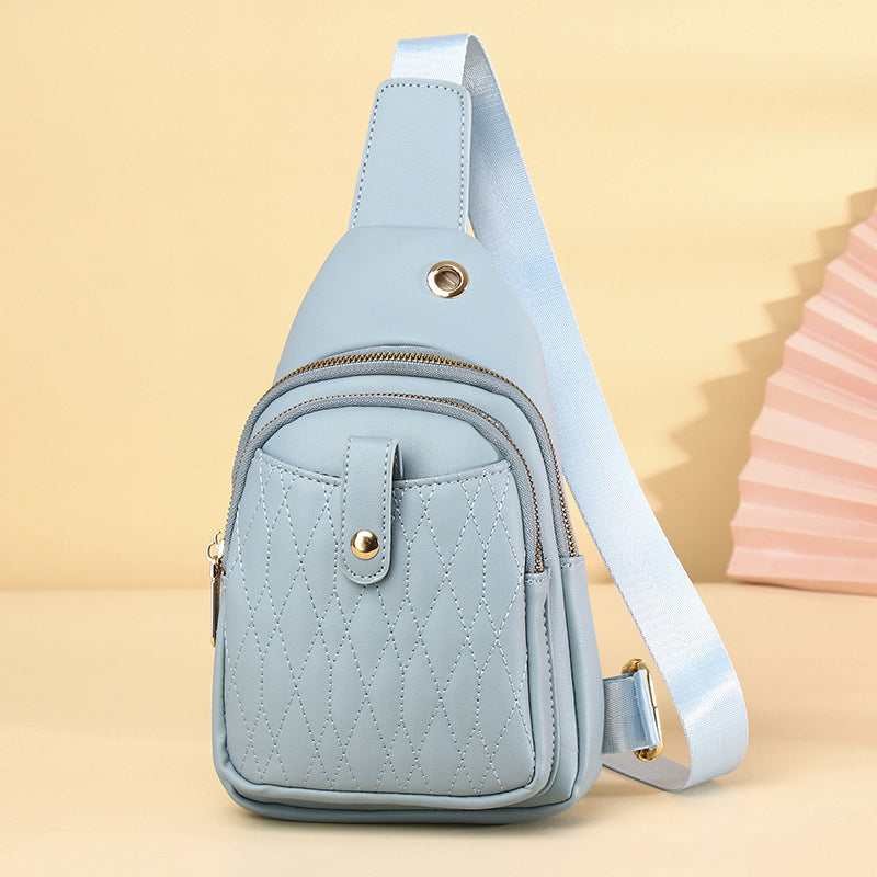 Women’s Quilted Multi-Pockets Sling Bags image 8