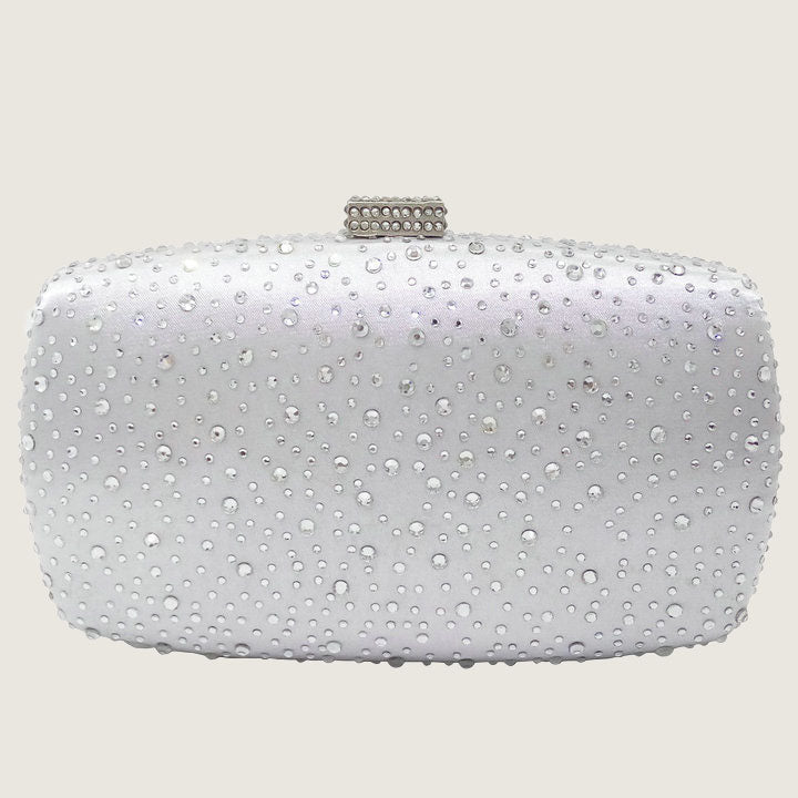 Women’s Rhinestones Evening Clutch in Satin image 5