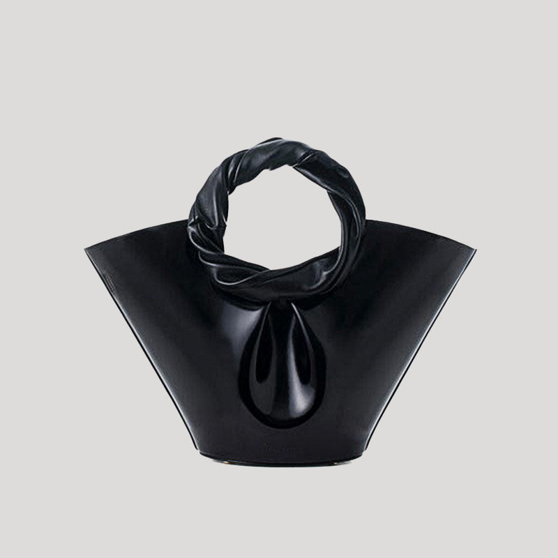 Women’s Minimal Twisted Handle Bucket Tote image 6