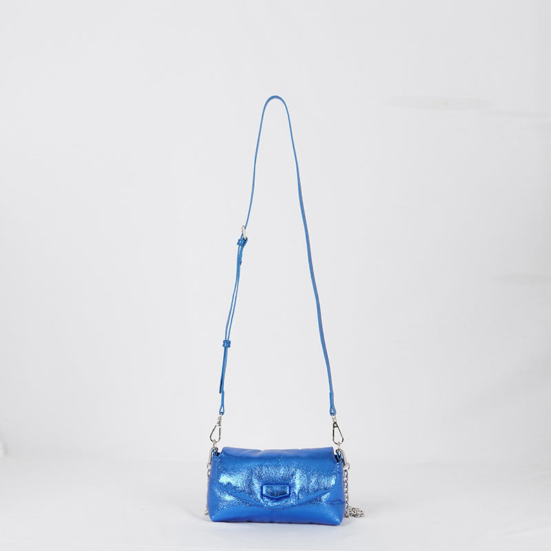 Women’s Metallic Flap Mini Shoulder Bags image 7