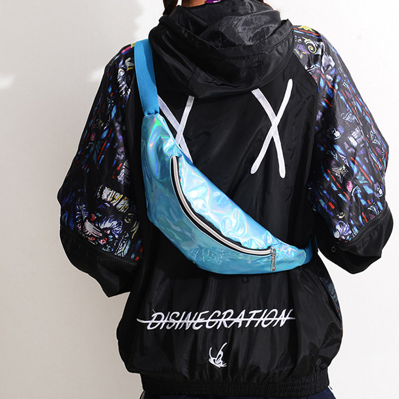 Women’s Holographic Slouchy Waist Pack Belt Bags image 5