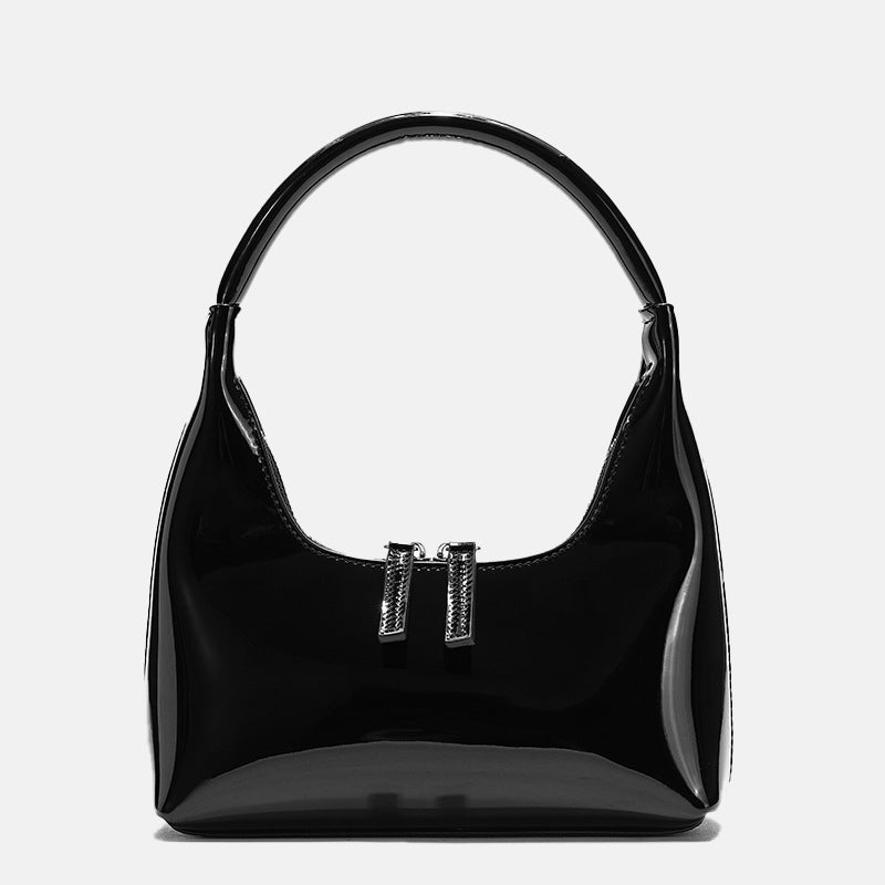 Women’s Small Genuine Leather Hobo Baguette Bags image 8