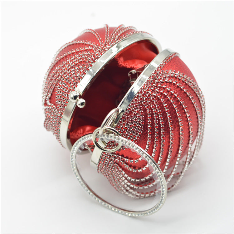 Women’s Rhinestone Chain Ball Evening Clutch image 6