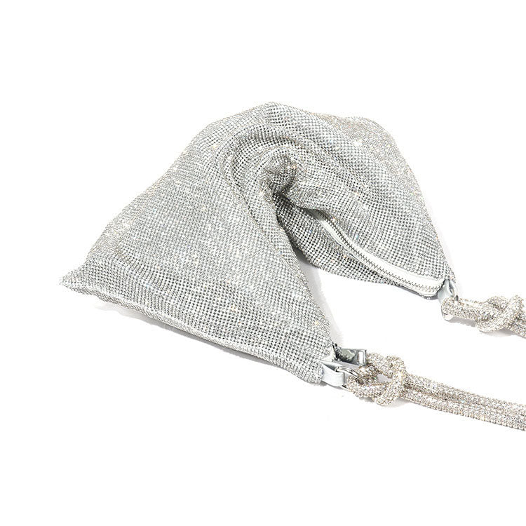 Women’s Rhinestones Evening Hobo Shoulder Bags image 3