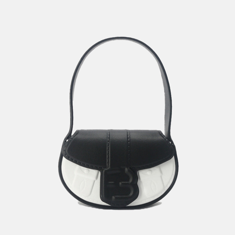 Women’s Velvet Flap Mini Saddle Shoulder Bags image 7