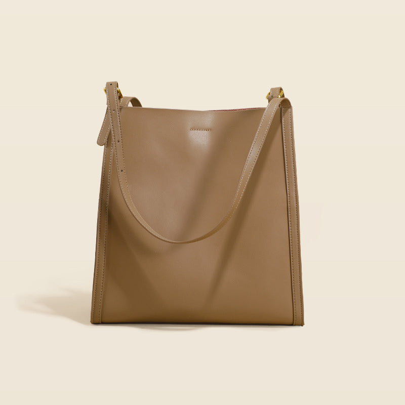 Women’s Genuine Leather Shoulder Tote Bags image 2