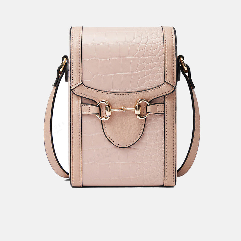 Women’s Horsebit Croc Print Mini Crossbosy Bags image 11