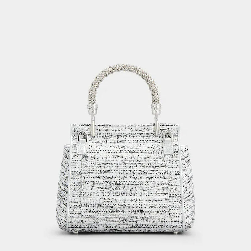 Women’s Velvet Rhinestone Small Handbags image 4