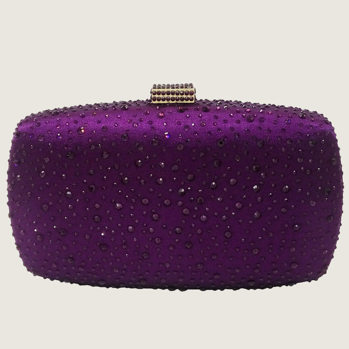 Women’s Rhinestones Evening Clutch in Satin image 6