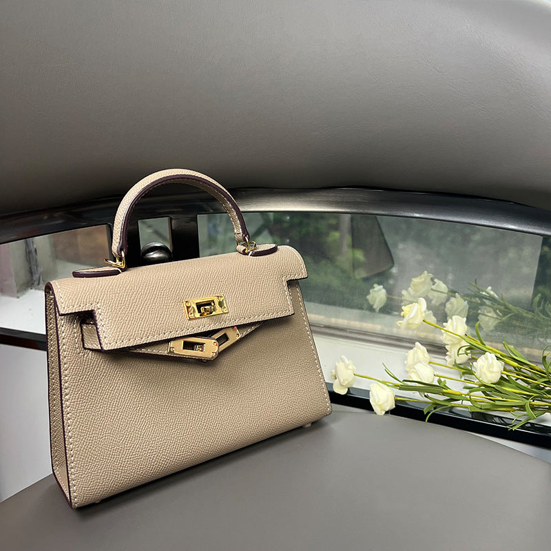 Women’s Lizard Print Genuine Leather Small Top Handle Bags with Shoulder Strap image 5