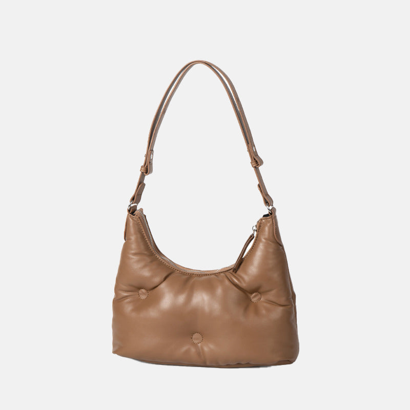 Women’s Padded Puffer Hobo Bags image 5