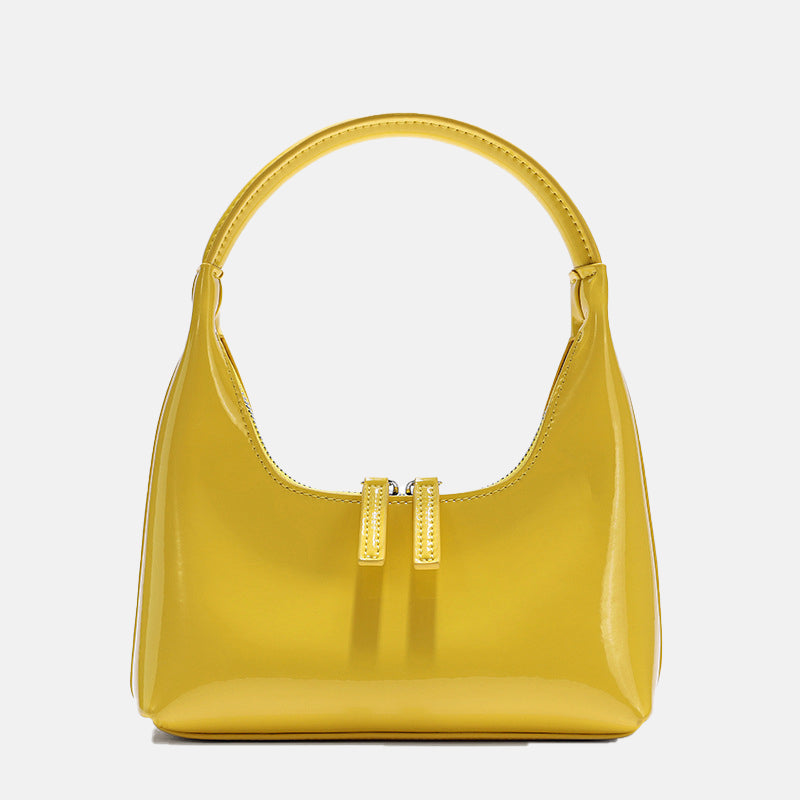 Women’s Small Genuine Leather Hobo Baguette Bags image 9