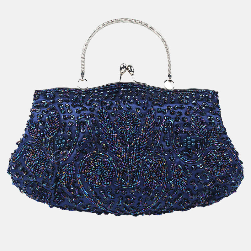 Women’s Beaded Sequined Evening Clutch Bags image 14