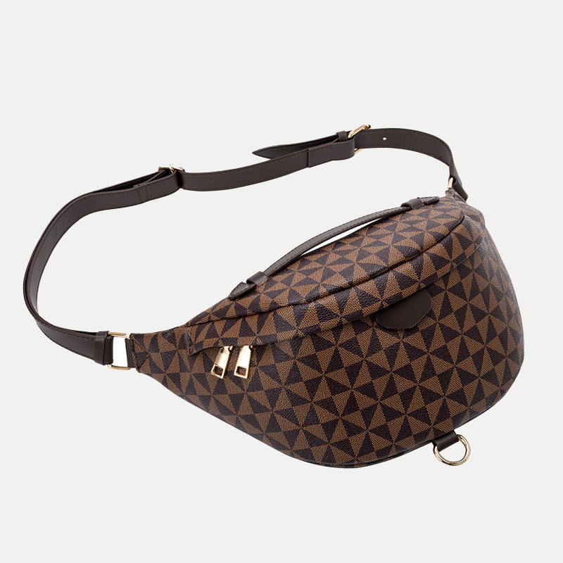 Women’s Waterproof Geometric Print Fanny Packs image 3