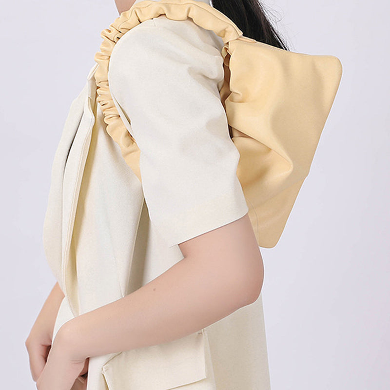 Women’s Slouch Vegan Leather Baguette Bags image 3