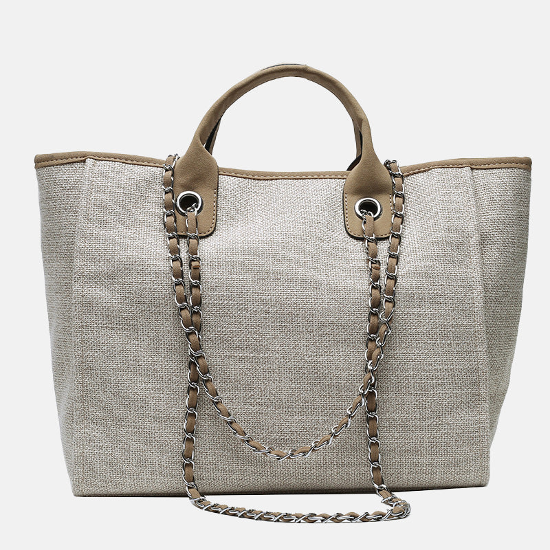 Women’s Large Canvas Beach Tote Bags image 4