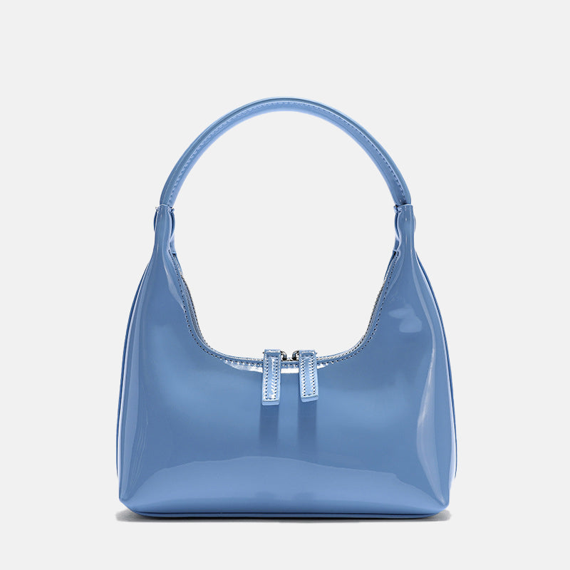 Women’s Small Genuine Leather Hobo Baguette Bags image 10