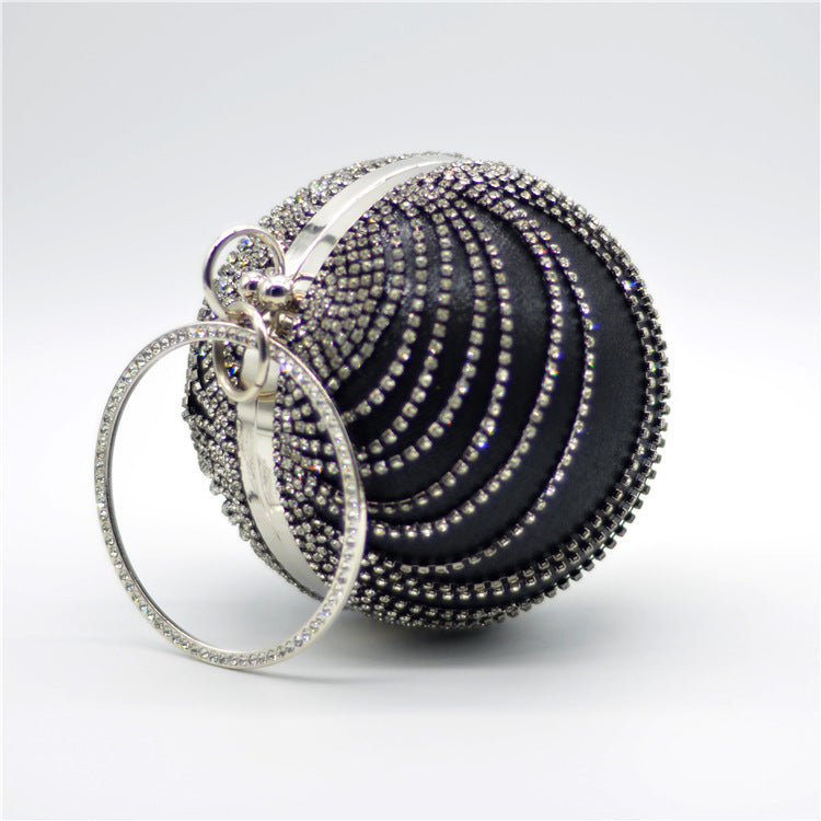 Women’s Rhinestone Chain Ball Evening Clutch image 8