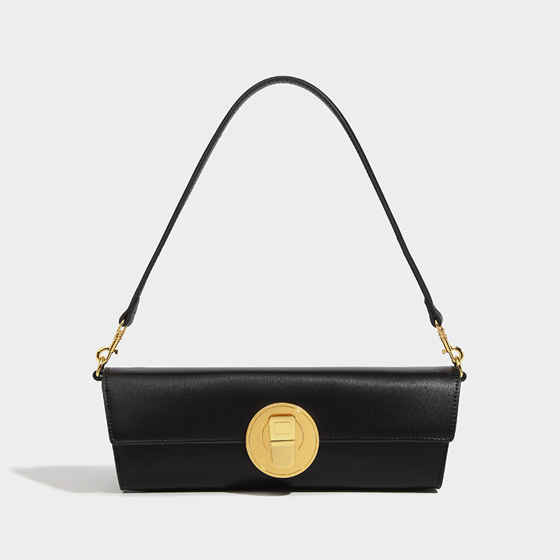 Women’s Cans Buckle Minimal Long Baguette Bags image