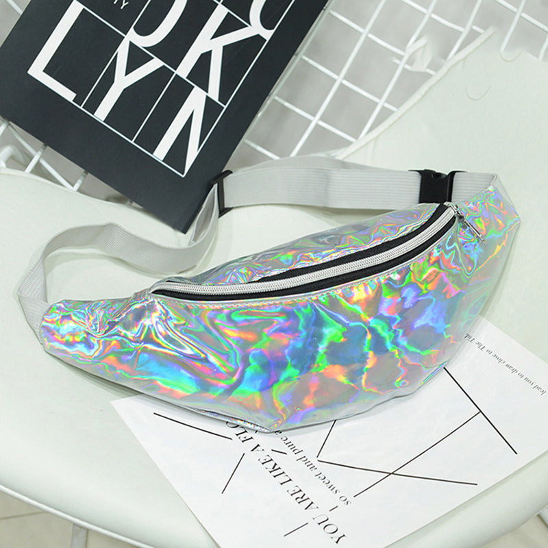 Women’s Holographic Slouchy Waist Pack Belt Bags image 12