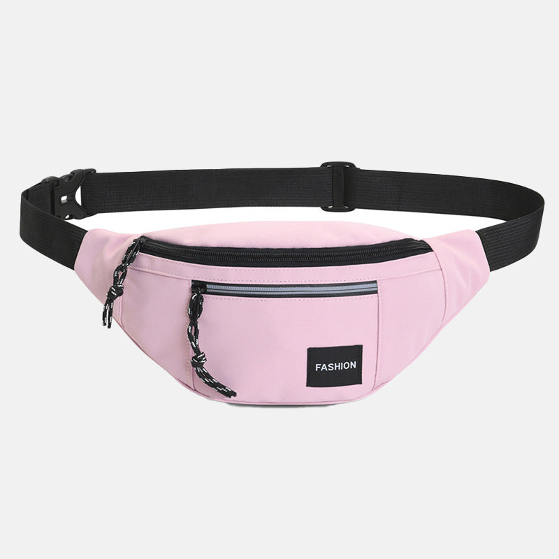 Women’s Oxford Cloth Double Zipper Fanny Packs image 10