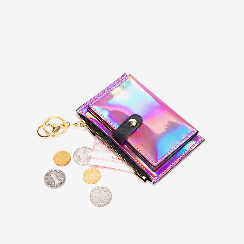 Women’s Holographic Mini Clutch Purse image 7