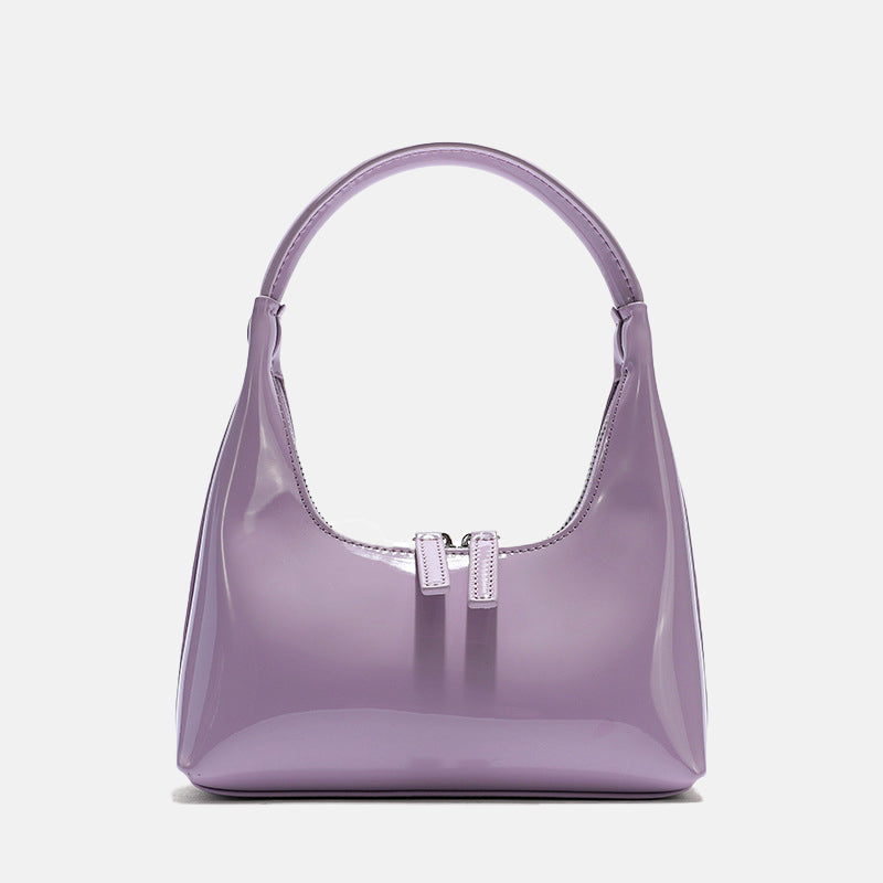Women’s Small Genuine Leather Hobo Baguette Bags image 11