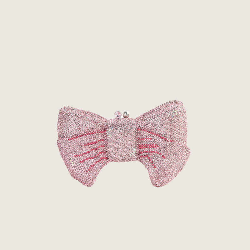 Women’s Bow of Rhinestones Evening Clutch image
