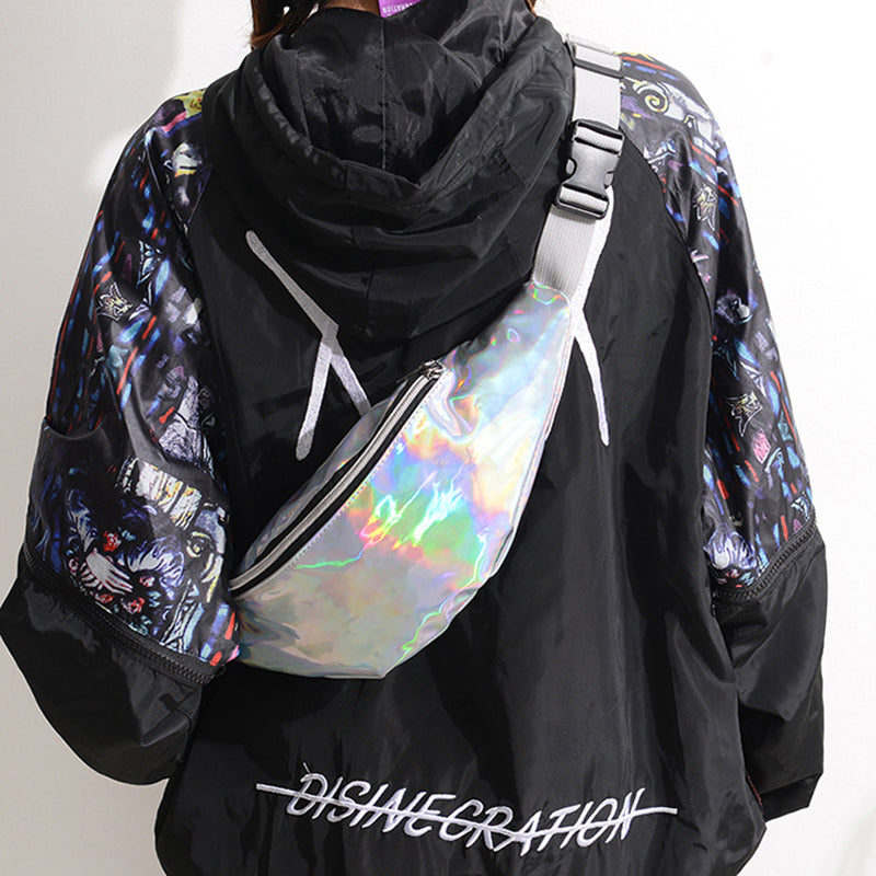 Women’s Holographic Slouchy Waist Pack Belt Bags image 16