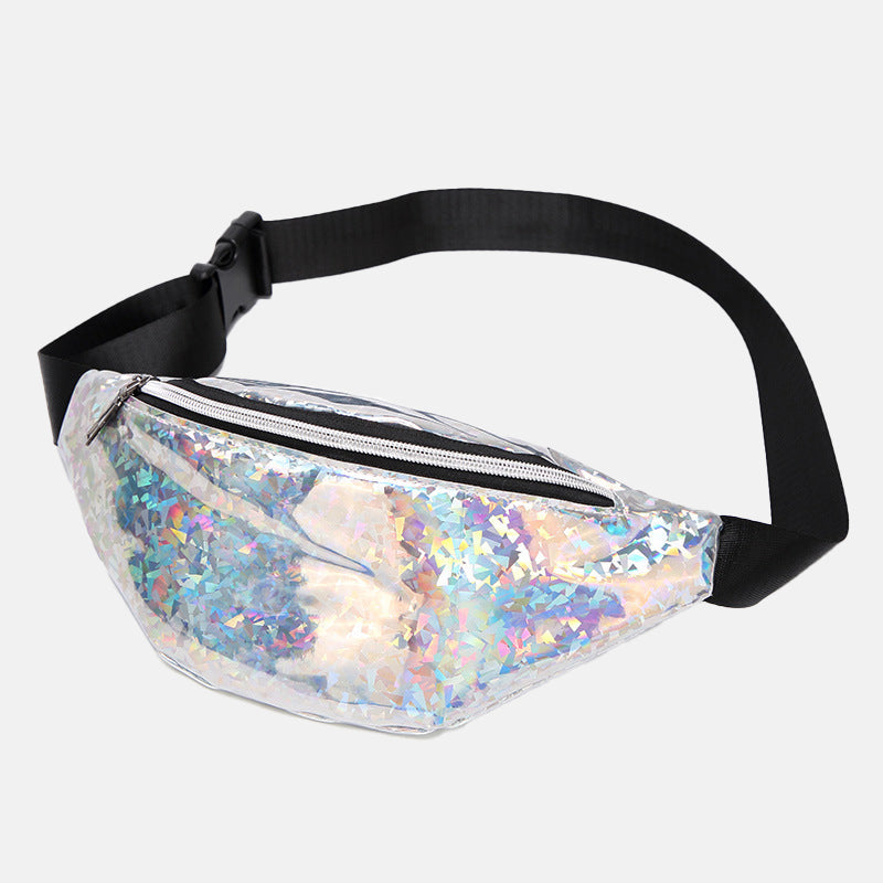 Women’s Holographic Sequined Fanny Packs Belt Bags image 2